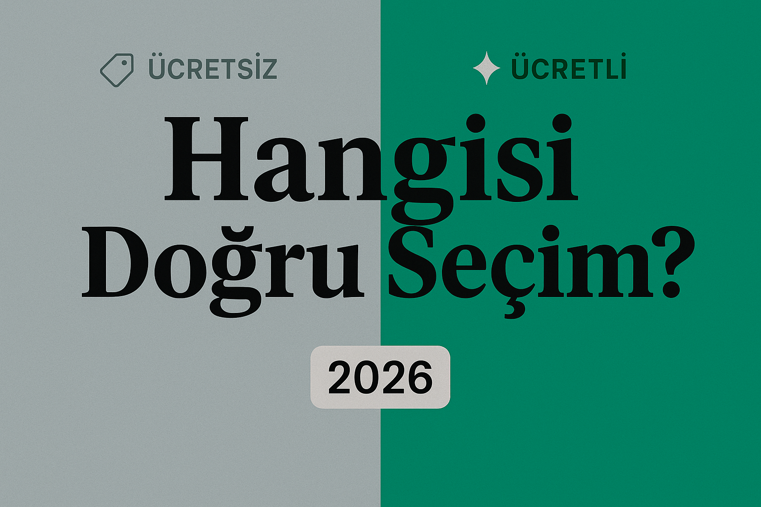 Ücretsiz E-Ticaret Teması Mı Ücretli Mi 2026 Karşılaştırma