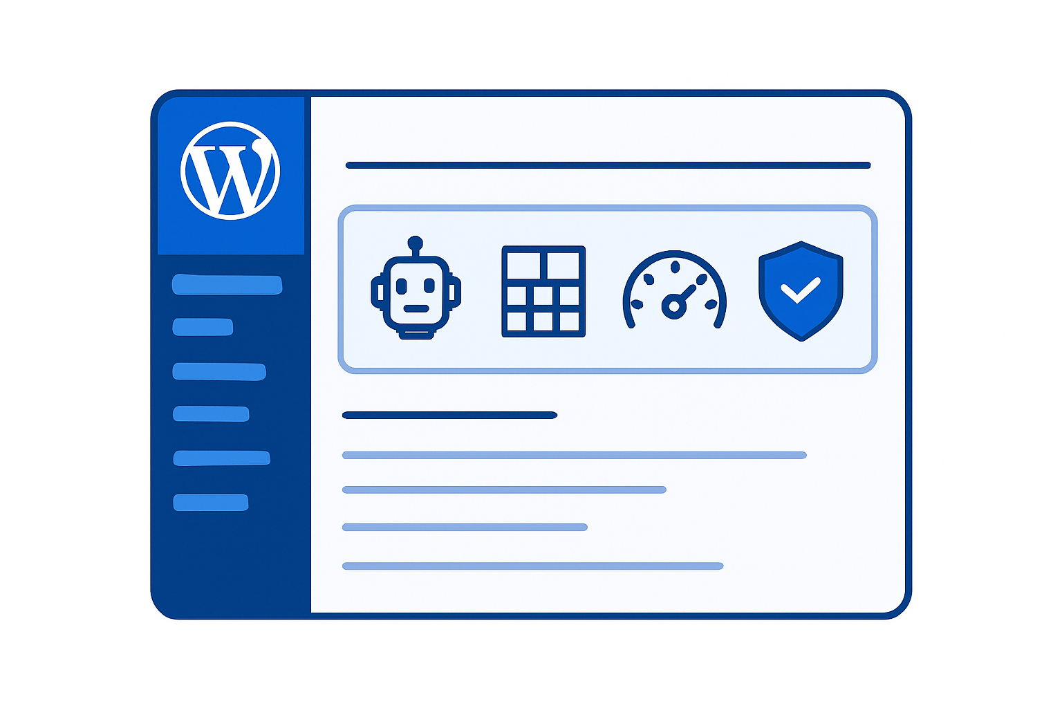WordPress 7.0 Yayınlandı! Yeni Özellikler, Site Editor Wordpress 7.0 Yeni Özellikler Dashboard Görseli