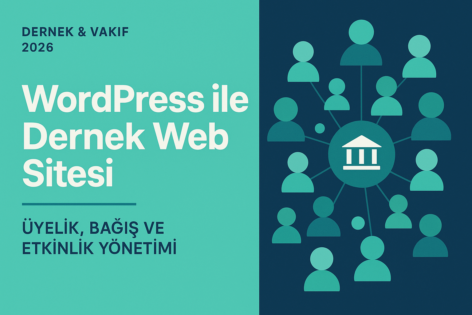Wordpress Dernek Vakıf Web Sitesi Kurulum Rehberi 2026