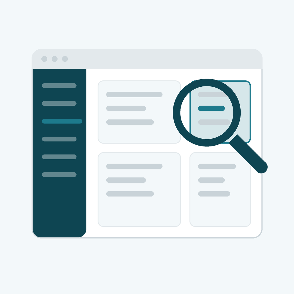 PHP2Shell — WordPress Sitem Etkilenir mi, Ne Yapmalıyım? Yönetim Paneli Penceresinde Büyüteçle Vurgulanan Bilgi Kartı: Php Sürümü Bilgisinin Panelde Nerede Bulunacağını Anlatan Çizim